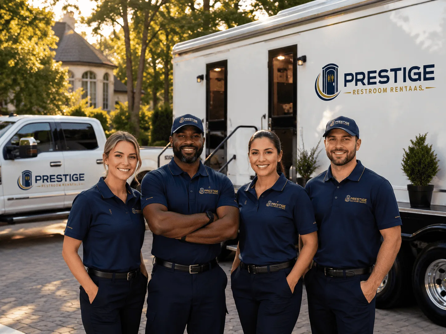 Trusted Luxury Portable Restrooms company in Plain, WI